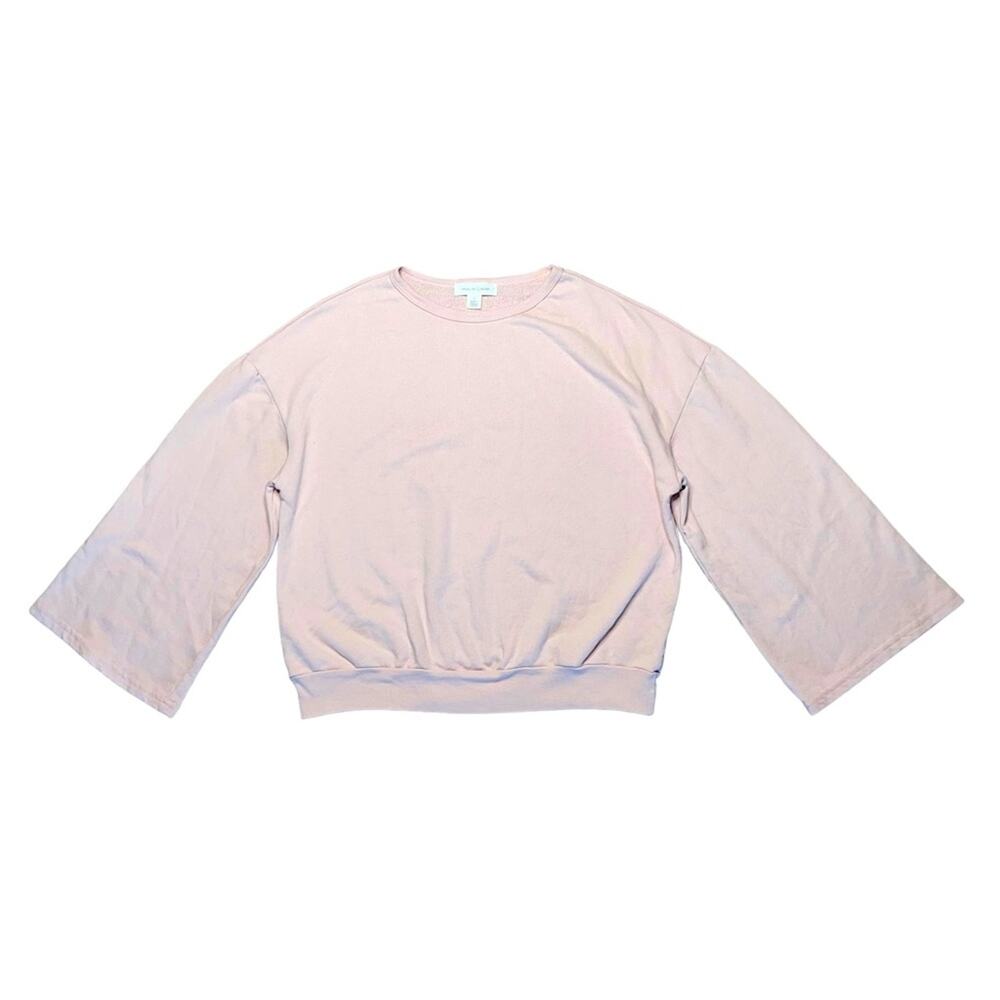 NWOT TREASURE & BOND Pink Wide Sleeve Sweatshirt Women’s Size Small